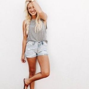 CJLA Kristen Distressed Shorts